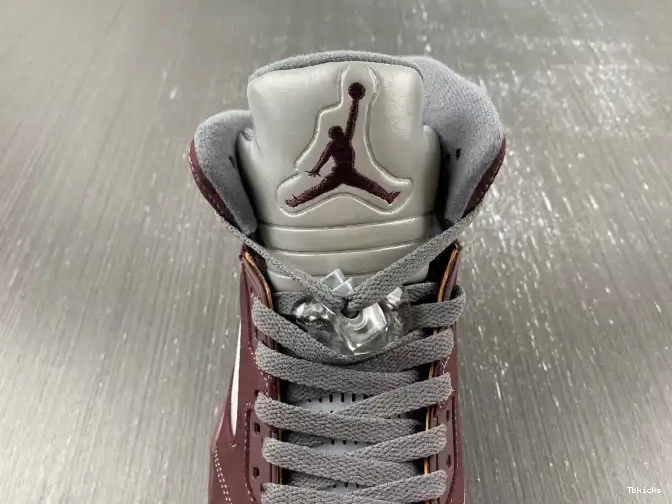 Cheap TBK Burgundy Jordan 5 DZ4131-600 Air 0501